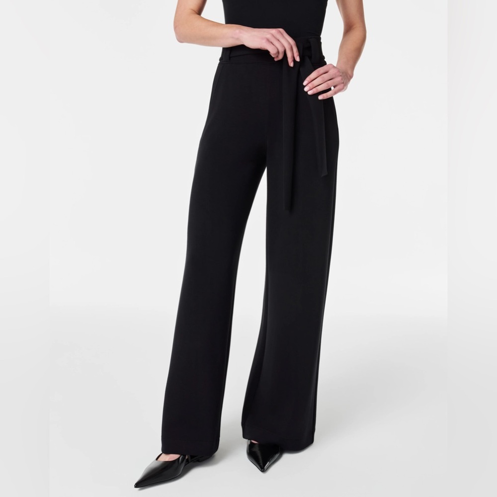 AirEssentials Tie-Waist Wide-Leg Pant (2x-tall)